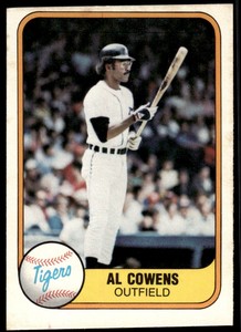 1981 Fleer Al Cowens Detroit Tigers #471