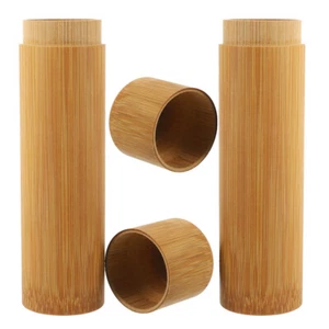 2Pcs Weihrauch Brenner Box Bambus Rohr Hause Tee Kanister Bambus Lagerung Rohr - Bild 1 von 11