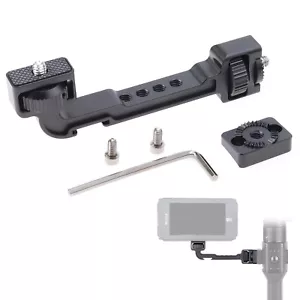 Rotatable Extension Bracket Monitor Arm w Cold Shoe 1/4"Mount for DJI Ronin S SC - Picture 1 of 12