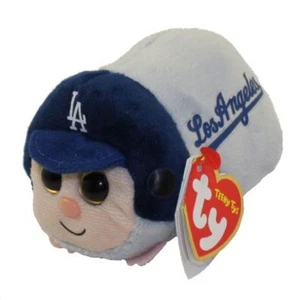 Juguete de peluche apilable Ty Beanie Boos Teeny Tys 4" MLB LOS ANGELES DODGERS como nuevo - Imagen 1 de 1