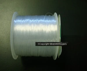 262' Klar Auffädeln Perlen Fädeln Perlen Schmuck Monofil Faden 0,3mm M037 - Bild 1 von 3
