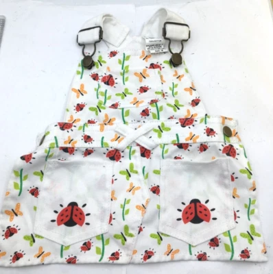 Vestido de Verano Urban Pet Perro Mono Ladybug Mariposa M Blanco Rojo Verde Amarillo Foto 1 de 4