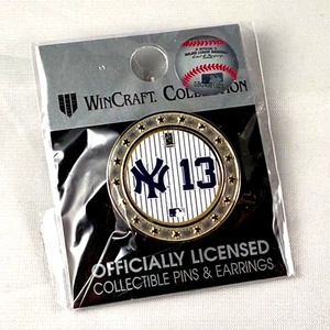 New Sealed! New York Yankees Alex Rodriguez 13 Retirement Pin WinCraft - Picture 1 of 1