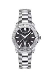 Certina DS Action Lady SWISS Quartz Black Dial Ladies Watch C032.251.11.051.09 - Picture 1 of 13