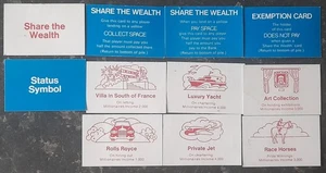 MB Games - Game Of Life Status Symbol & Share The Wealth Cards - Picture 1 of 1
