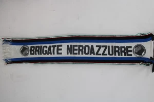 Sciarpa scarf Calcio ULTRAS ATALANTA BRIGATE BNA NERAZZURR bufanda Schal écharpe - Imagen 1 de 2