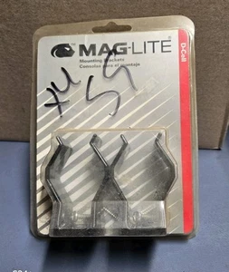 Mag-Lite D-Cell Mounting Brackets Maglite ASXD026 108-000-392 1995 Vtg NIB #2 - Picture 1 of 4