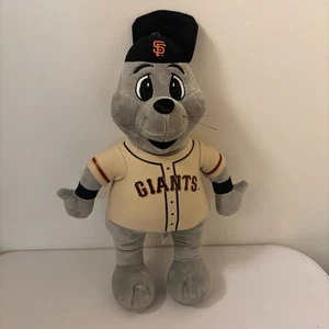 MLB Baseball San Francisco SF Giants Lou Seal 00 Mascot 15” Stuffed Plush - Picture 1 of 9