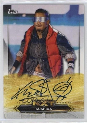 2020 Topps WWE NXT NXT Roster Auto Kushida #A-KU Rookie Auto RC - Image 1 of 2
