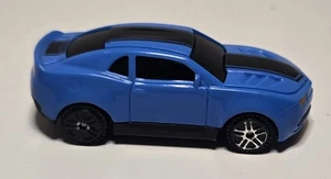 2017 Kinsmart blau Chevrolet Camaro ZL1 Feuerwehr Hardtop gestreift schwarz - Bild 1 von 9