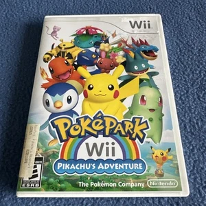 PokePark Wii Pikachu's Adventure (Nintendo, 2010) Pokemon Complete Tested CIB - Picture 1 of 18
