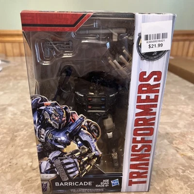 Transformers 2016 The Last Knight Barricade Premier Edition Sealed NEW Hasbro - Image 1 of 4