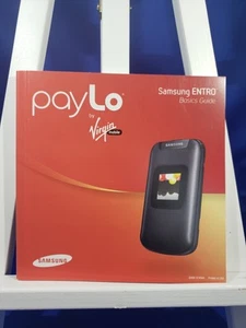 Samsung ENTRO Filp Telefon GH68-37494A Przewodnik Podręcznik 2012 Tylko podstawowy przewodnik - Zdjęcie 1 z 1