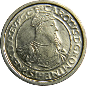 Netherlands, (1987) Cera Carolusgulden 1506-1555 Bank Token  (05248) - Picture 1 of 2