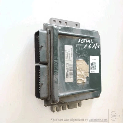 8200214973 Centralina iniezione  RENAULT MEGANE 1a Serie 1.4 16V SW 5p/b/1390cc - Immagine 1 di 2