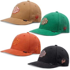 Djinns Co Low Pro Washed Twill Baseball Cap Logo Embroidery Unisex New - Picture 1 of 12