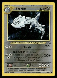 Steelix Holo Rare Neo Genesis 015/111 MP - Picture 1 of 2