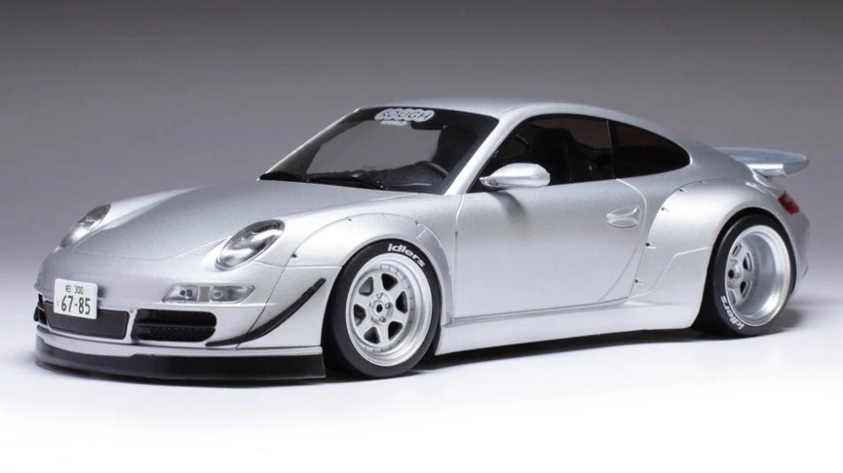 PORSCHE RWB 997 SILVER 1:18 - Immagine 1 di 1