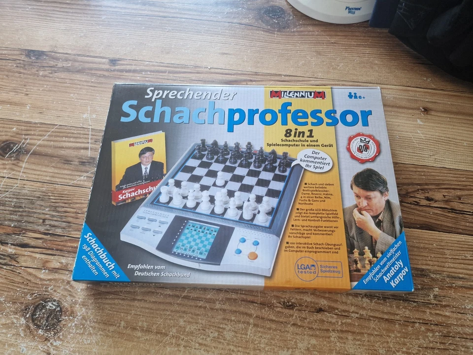 OVP - Millennium Sprechender Schachprofessor Chess Computer Schachcomputer - Bild 1 von 1