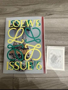 Loewe issue 6 2025 Spring Summer look book Catalog With Art Card - Picture 1 of 1