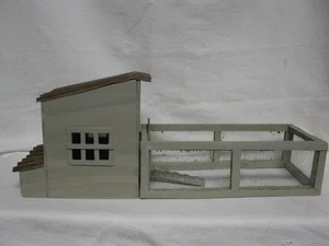 Fairy Garden Chicken Coop Included Miniature Chickens by Jeremie - Picture 1 of 15