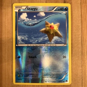 Pokemon TCG Staryu 25/122 Reverse Holo Common XY BREAKpoint NM - Picture 1 of 2