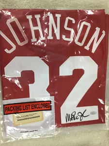 NBA Los Angeles Lakers Magic Johnson SIGNED 90-91 All Star JERSEY Steiner COA - Picture 1 of 10
