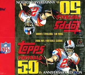 Topps Football 2005 confezione 24 scatola sigillata possibile Aaron Rodgers Rookie - Foto 1 di 4