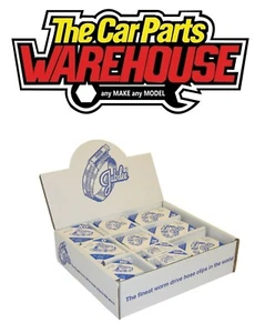 Genuino Jubilee Clips de Manguera Práctico Surtido Paquete Caja Dispensador 100 Clips HP100 - Imagen 1 de 2