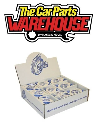 Genuine Jubilee Hose Clips Handy Assortment Pack Box Dispenser 100 Clips HP100 - Image 1 of 2