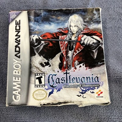 Castlevania: Harmony of Dissonance ( Game Boy Advance, 2002) Complete Damaged - Image 1 of 4