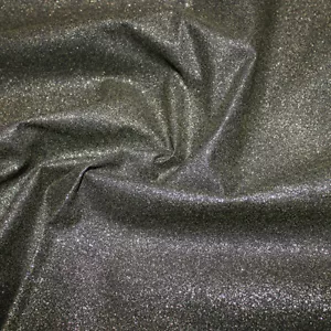 100% Cotton Glitter Sparkle Blender Fabric - BLACK GOLD - Craft Fabric Material - Picture 1 of 2