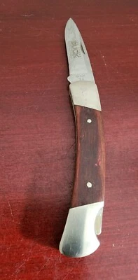 CUCHILLO PLEGABLE BUCK 2002 100 AÑOS 1902-2002 ANIVERSARIO EE. UU. COLECCIONABLE Foto 1 de 4