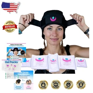 2-Hour Extra Strength Cooling Cap with Adjustable Compression - Migraine Relief - Picture 1 of 11