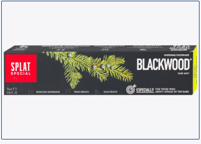 SPLAT BLACKWOOD -juniper berries- toothpaste, 75 ml - Image 1 of 1