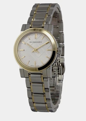 Brand New Burberry The City BU9217 Two Tone Stainless Steel 26 mm Women's Watch - Image 1 of 2