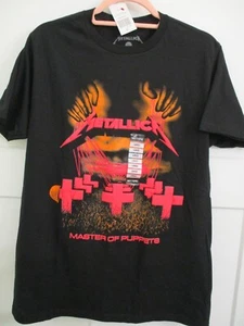 Metallica,  'Master of Puppets',  Size Large Tee, New with Tags,  Puff Paint Art - Picture 1 of 6