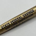 Vtg Ballpoint Pen State Federal Savings & Loan Association Des Moines Ia