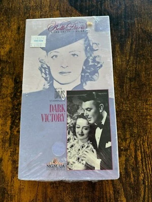 Dark Victory VHS  Bette Davis Collection NEW SEALED Foto 1 de 2