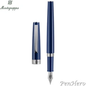 Pluma Estilográfica Montegrappa Armonia Azul Marino Extra Fina - Imagen 1 de 6