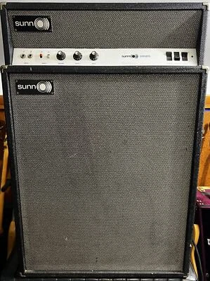 Combo amplificador de bajo Sunn Sonaro 1968 Foto 1 de 4