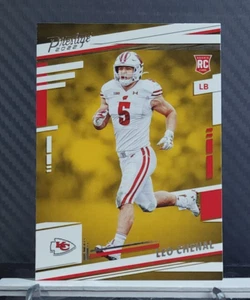 Leo Chenal - 2022 Prestige ROOKIE #371 - Chiefs RC - Picture 1 of 2