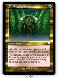 MTG - Sterling Grove - Invasion INV #278 - Near Mint - Picture 1 of 2