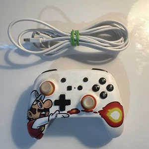 Power A Enhanced Wired Controller (Nintendo Switch) Fireball Mario - Tested - Picture 1 of 4