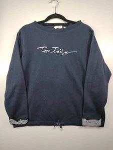 Tom Tailer Damen Pullover Shirt Dunkleblau Bio-Baumwolle Gr. XL / A+ Zustand - Bild 1 von 10