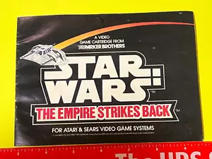 Star Wars: The Empire Strikes Back (Atari 2600 & Sears 1982) ☆ MANUAL ☆ - Picture 1 of 9