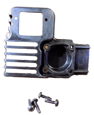 HOMELITE ST-145 SX-135 Bandit String Trimmer Crankcase Cover Muffler Guard - Image 1 of 4