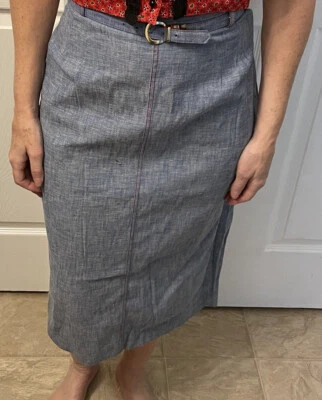 ¿Vintage años 60? Años 70? Falda Larga Denim Rockabilly Retro Vintage Foto 1 de 4