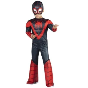 Marvel Miles Morales Spidey & His Amazing Friends Toddler Costume Size S (3T-4T) - Picture 1 of 1