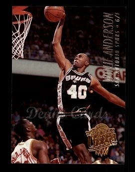 1994 Fleer Ultra #169 Willie Anderson Spurs Georgia 8 - NM/MT - Image 1 of 1